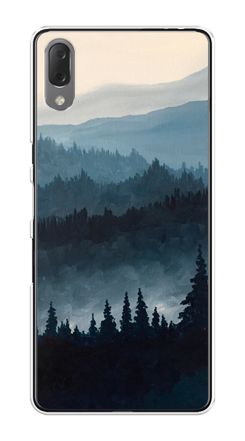 

Чехол Awog на Sony Xperia L3 "Туманные горы", Разноцветный, 54450-4