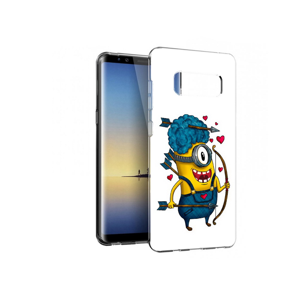 

Чехол MyPads Tocco для Samsung Galaxy Note 8 Миньон купидон, Прозрачный, Tocco