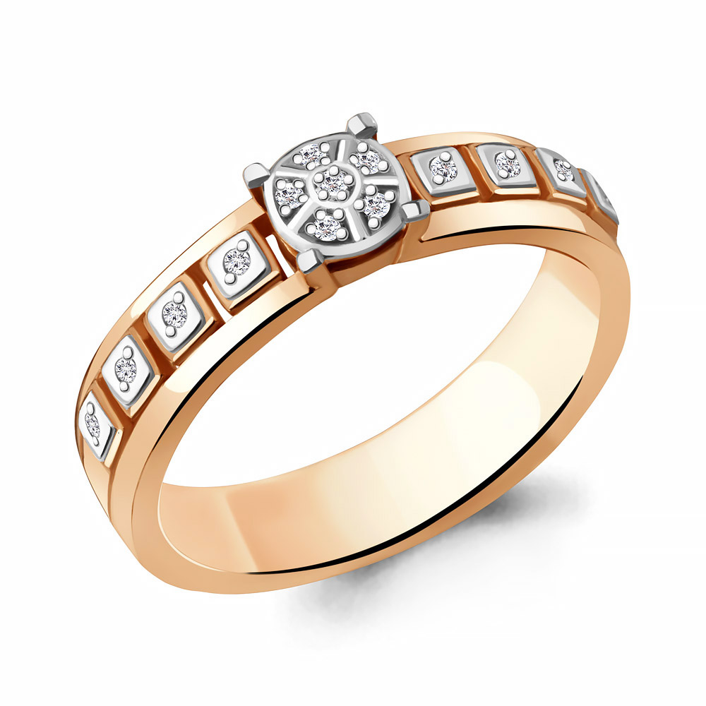 

Кольцо из серебра с бриллиантом Aquamarine Aquamarine 060060_925_з р, 060060_925_з
