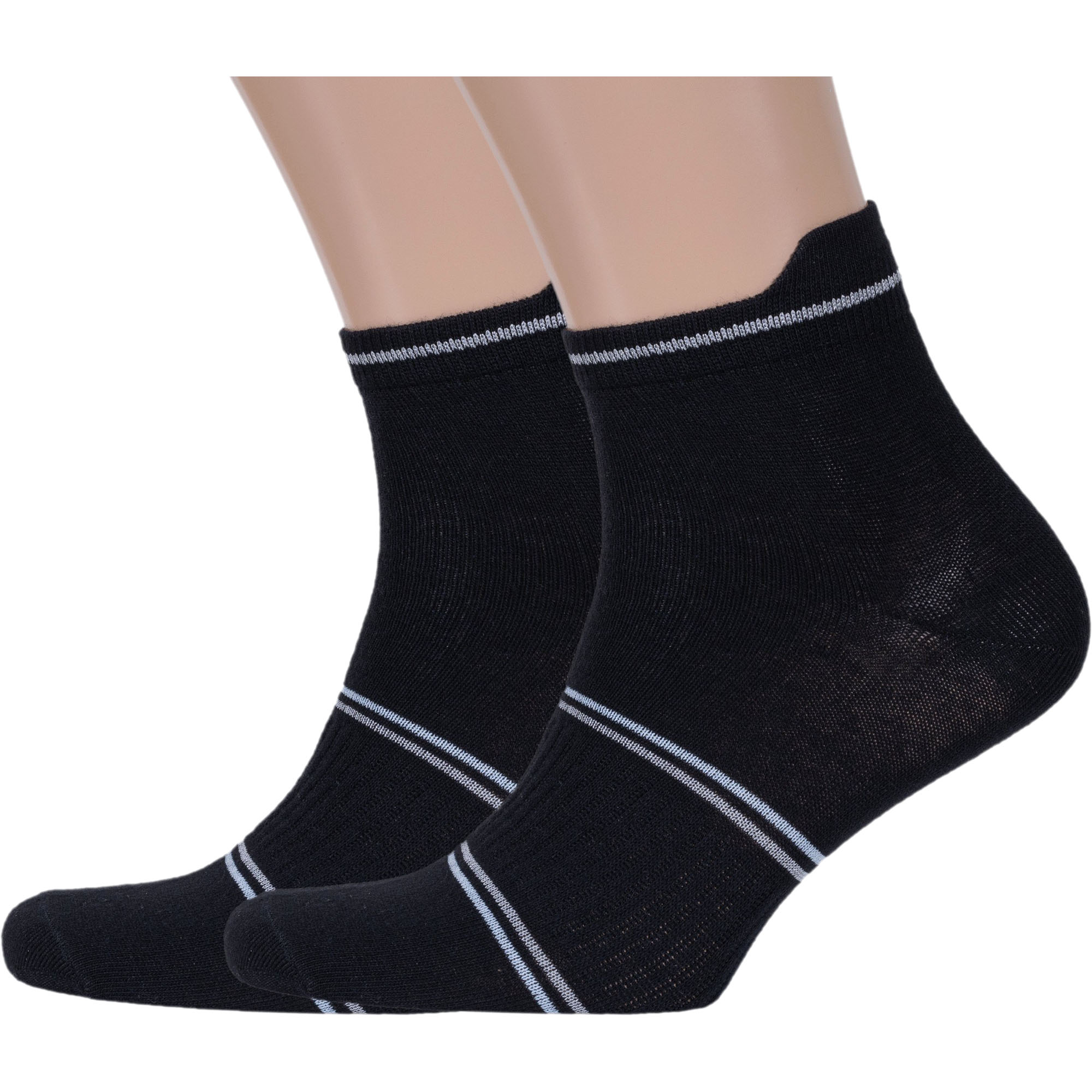 

Комплект носков мужских VASILINA 2-9С3103 черных 23-25, Черный, 2-9С3103