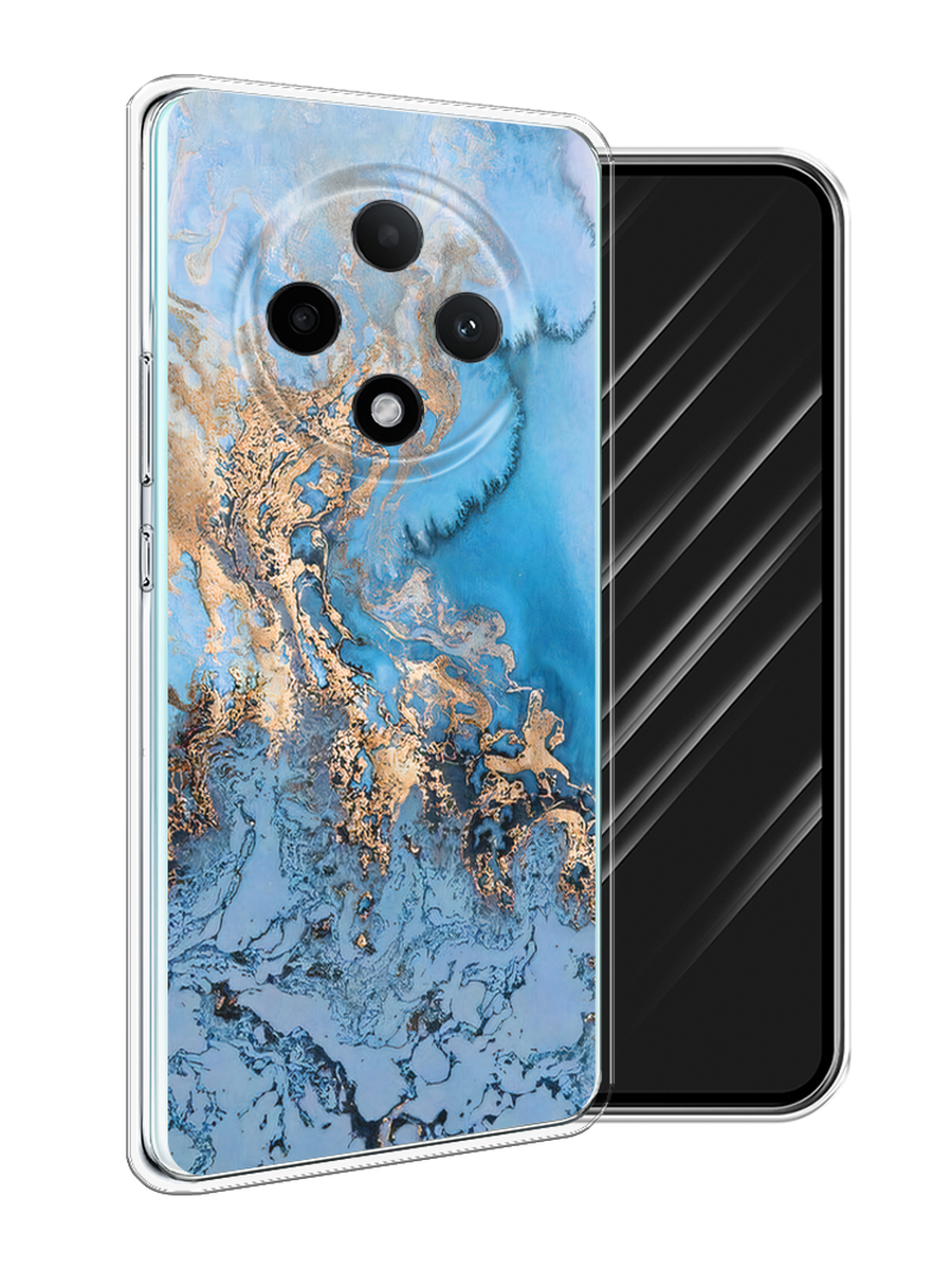 

Чехол Awog на Oppo A3 Pro 5G "Морозная лавина синяя", Серебристый, 2517950-1