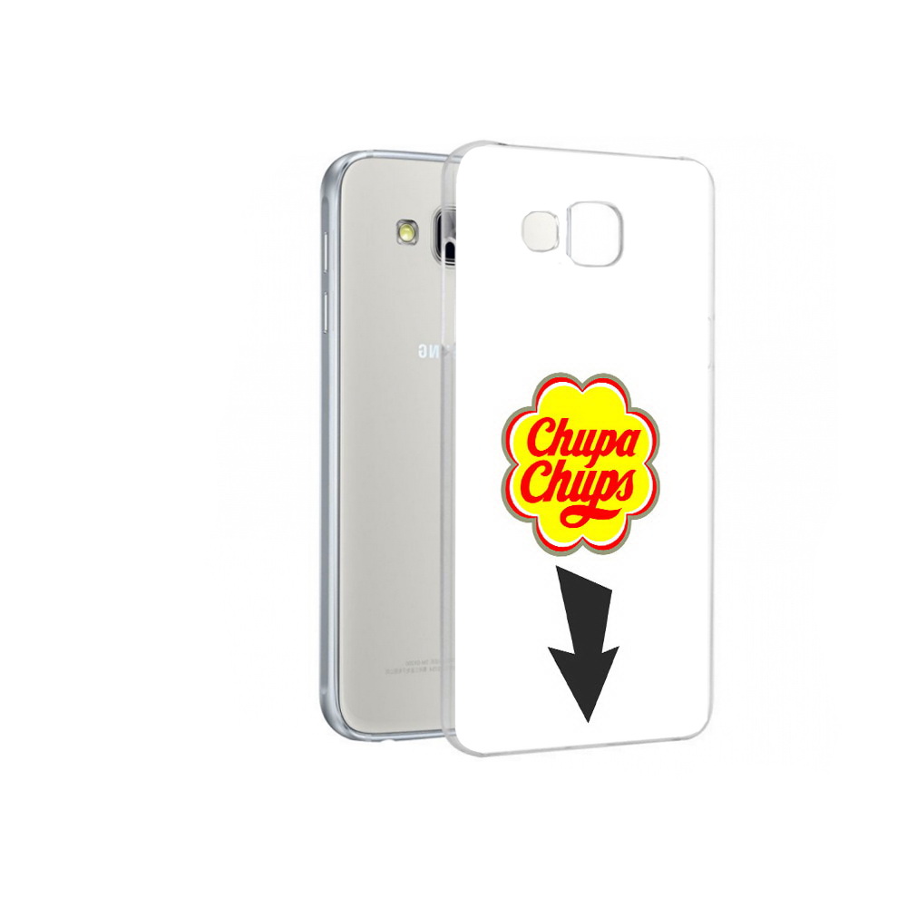 

Чехол MyPads Tocco для Samsung Galaxy A7 чупа чупс, Прозрачный, Tocco
