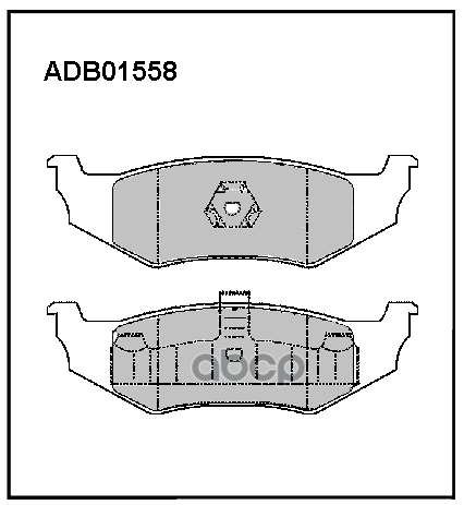 

Колодки дисковые задние Chrysler 300M 99>/Concorde/Interpid 95-04/PT Cruiser <08 ADB01558