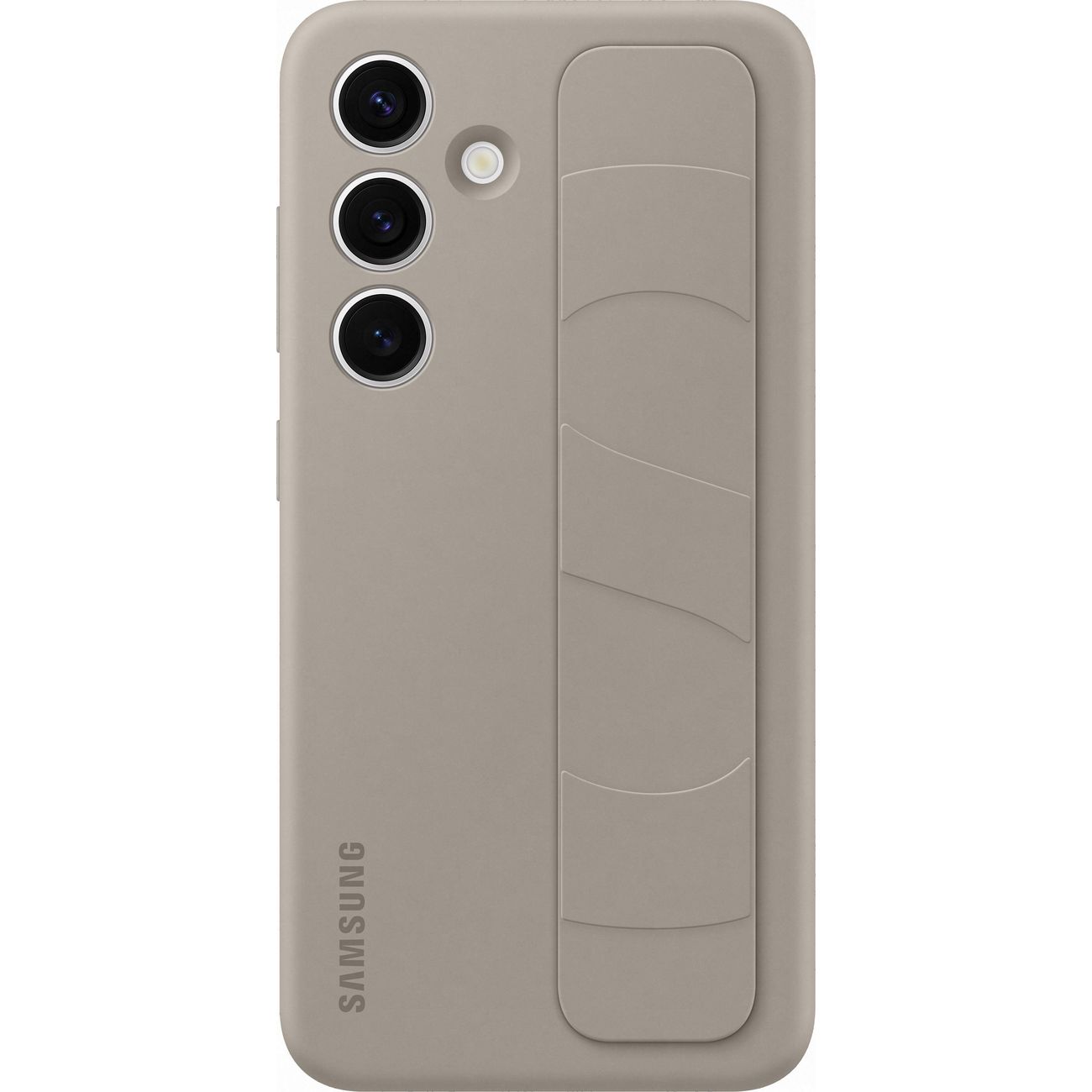 

Чехол Samsung Standing Grip Case для Galaxy S24, серо-коричневый (ef-gs921cuegru), Standing Grip Case