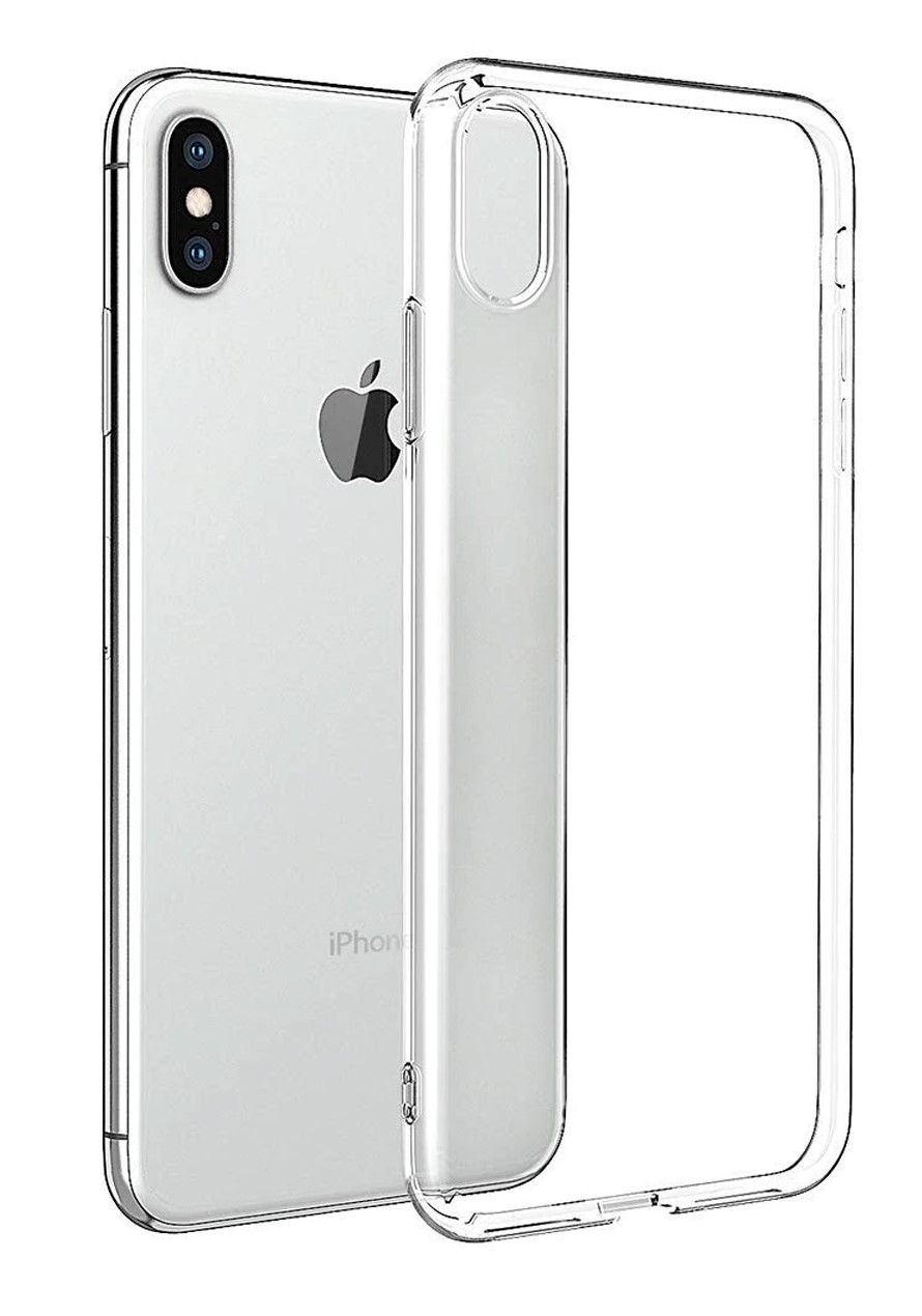 

Чехол силиконовый для iPhone X/XS, X-CASE, прозрачный