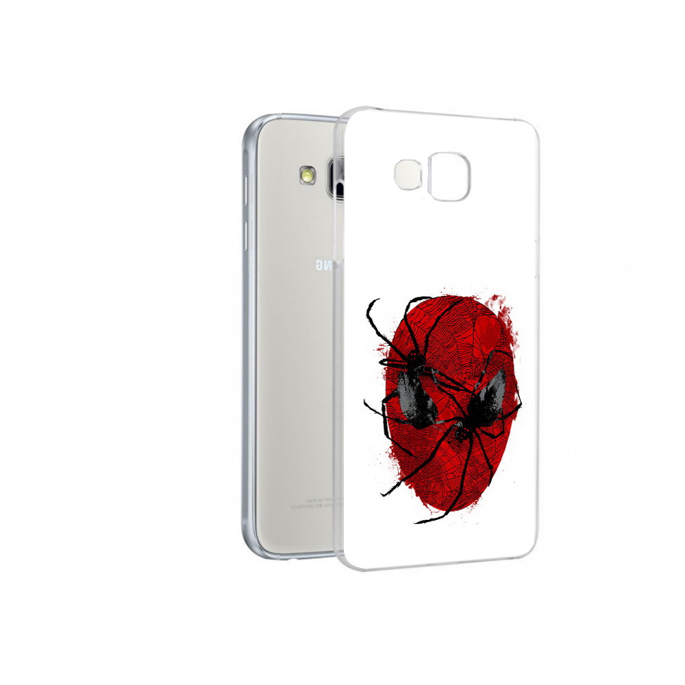 

Чехол MyPads Tocco для Samsung Galaxy A7 человек паук, Прозрачный, Tocco