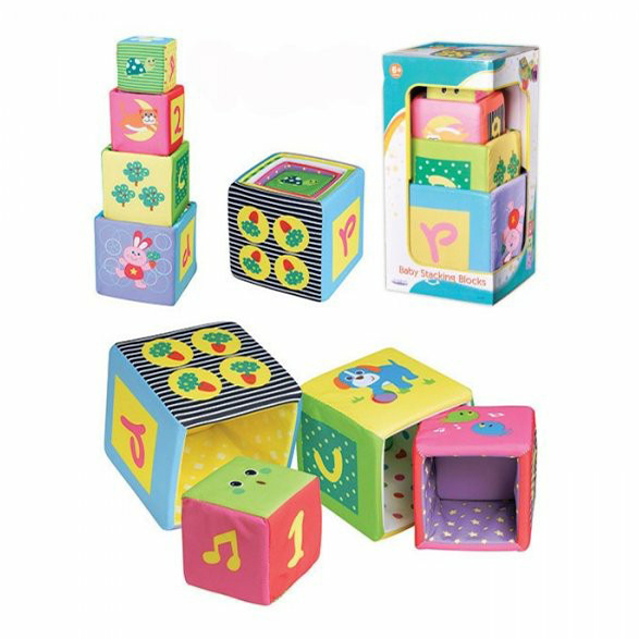 

Кубики Junfa Toys развивающие в ассортименте