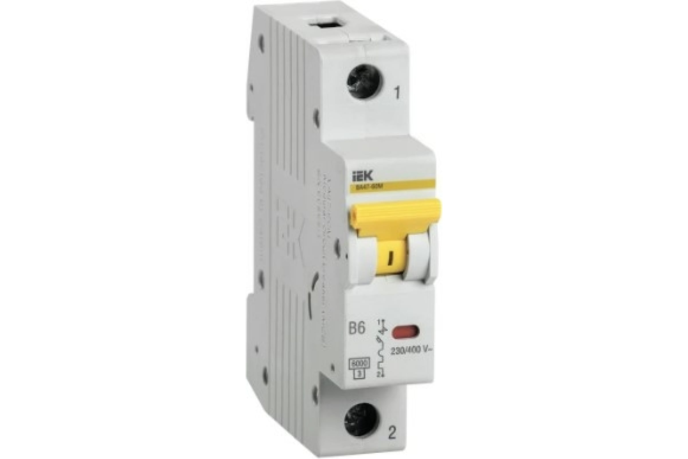 

IEK Выкл. авт. ВА47-60M 1Р 6А 6кА B MVA31-1-006-B