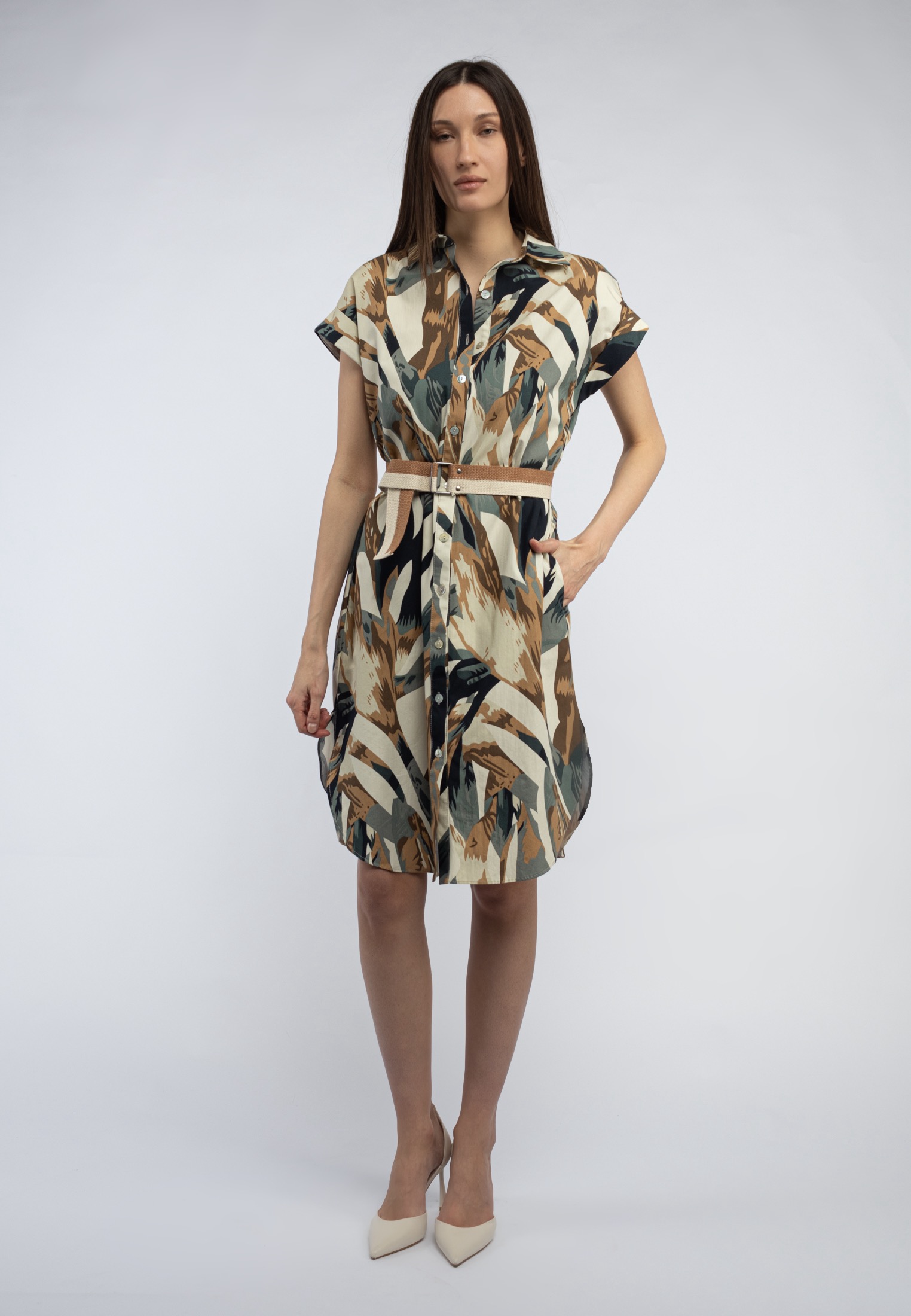 

Платье женское Republika woman 2024-657 зеленое M, Зеленый, 2024-657