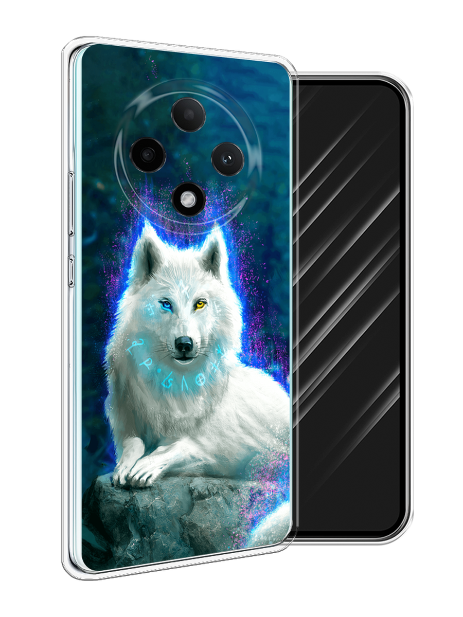 

Чехол Awog на Oppo A3 Pro 5G "Белоснежный волк", Белый;зеленый;фиолетовый, 2517950-1