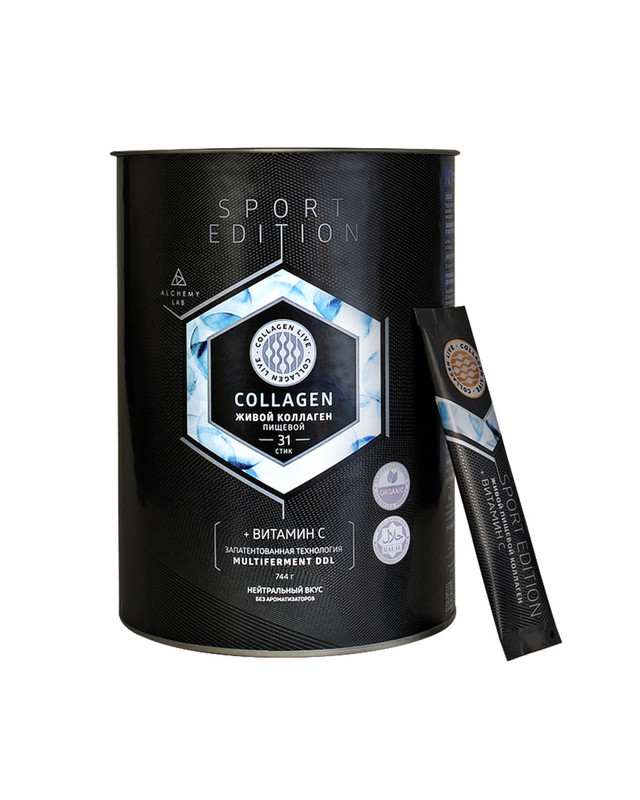 

Пищевой коллаген Wellness collagen live 00304 без вкуса 31 шт., 00304