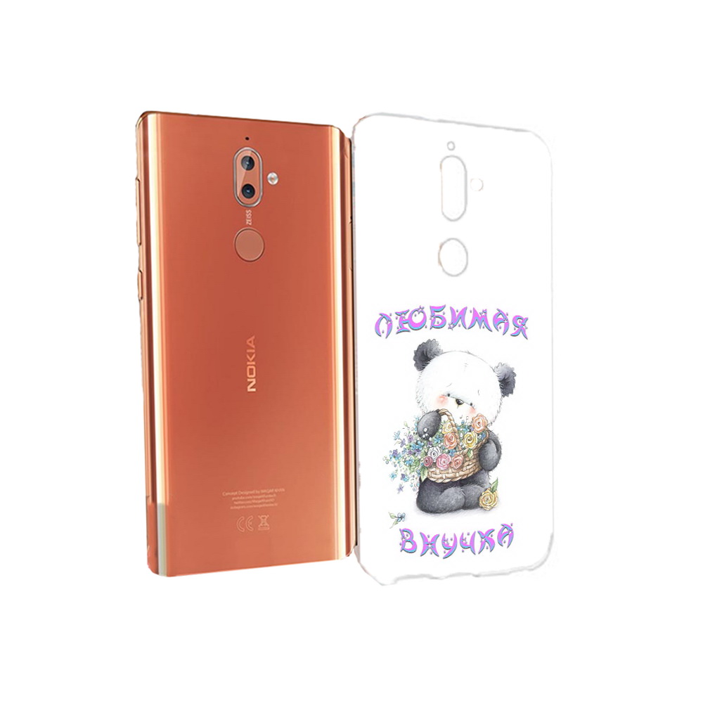 

Чехол MyPads Tocco для Nokia 9 Любимая внучка (PT126479.94.110), Прозрачный, Tocco