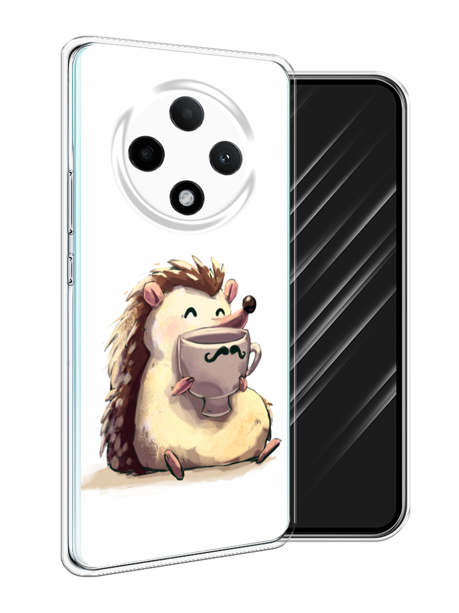 

Чехол Awog на Oppo A3 Pro 5G "Еж кофеман", Белый;коричневый;бежевый, 2517950-1