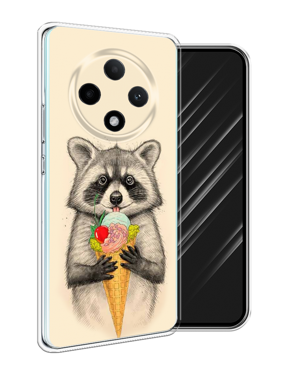 

Чехол Awog на Oppo A3 Pro 5G "Енот с мороженым", 2517950-1