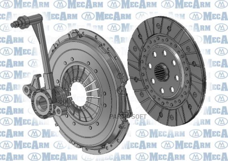 Сцепление, комплект Mecarm MK10131