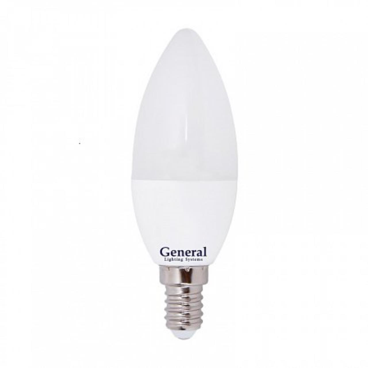 фото Лампочка светодиодная general, glden-cf-7-230-e14-4500, 7w, e14