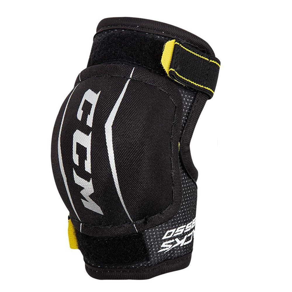 фото Налокотники хоккейные ccm tacks 9550, black/yellow, m