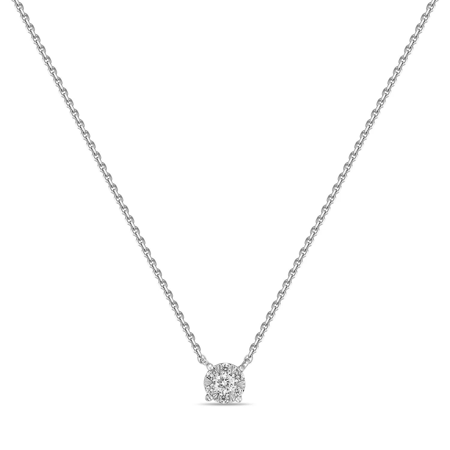 

Колье из белого золота с бриллиантом 40 см MIUZ Diamonds N01-1851489DD, N01-1851489DD