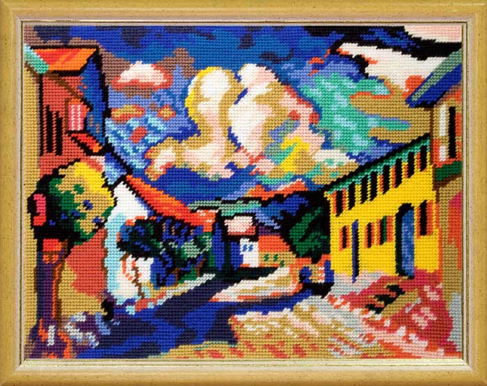 

Borovsky&Sons Quick Tapestry, Мурнау: Летний пейзаж, 36*47 см