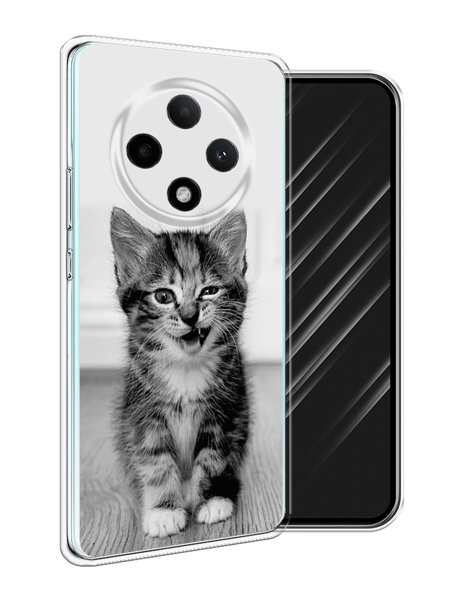 

Чехол Awog на Oppo A3 Pro 5G "Подмигивающий котенок", Черный;серый, 2517950-1
