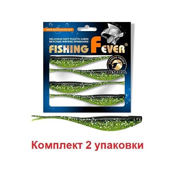 

Мягкая силиконовая приманка риппер для дроп-шота AQUA FishingFever BOSS (3.2 / 067, FishingFever Boss