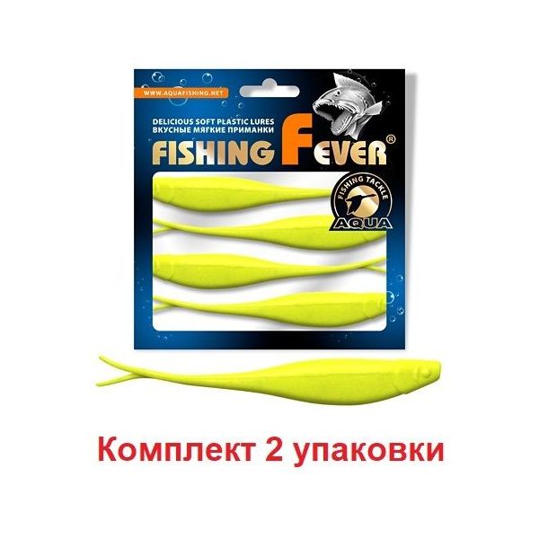 

Мягкая силиконовая приманка риппер для дроп-шота AQUA FishingFever BOSS (3.2 / 055, FishingFever Boss