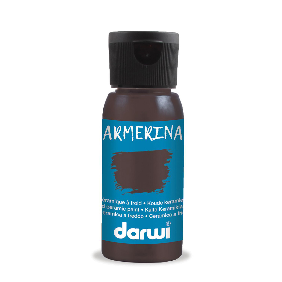 

Краска для керамики Darwi ARMERINA DA0380050, 50мл 805 темно-коричневый, 7732930