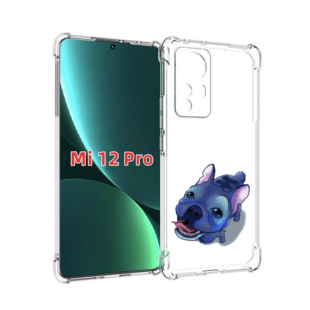 

Чехол MyPads Синий Пес для Xiaomi 12S Pro, Прозрачный, Tocco