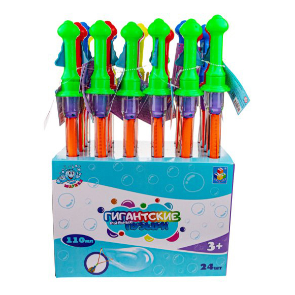 

Мыльные пузыри 1Toy, Мы-шарики! 45 см, 110 мл, в ассортименте