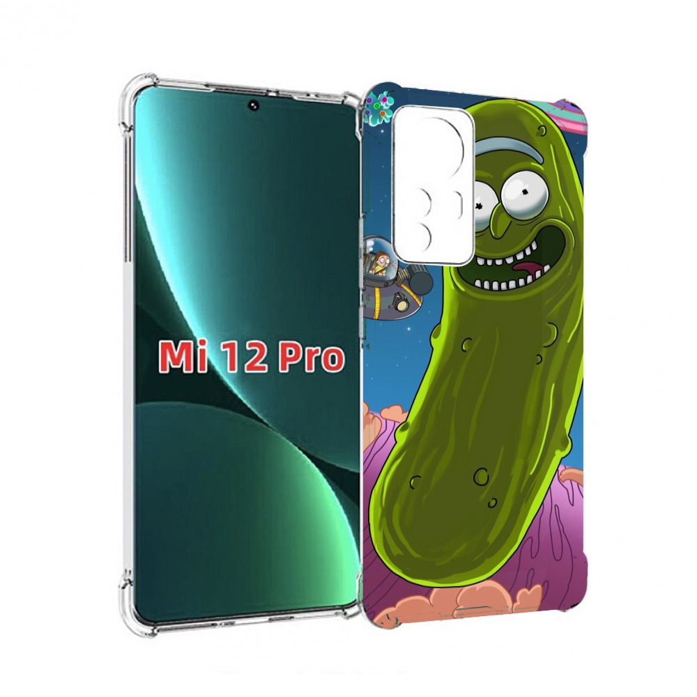 

Чехол MyPads Рик огурец для Xiaomi 12S Pro, Прозрачный, Tocco