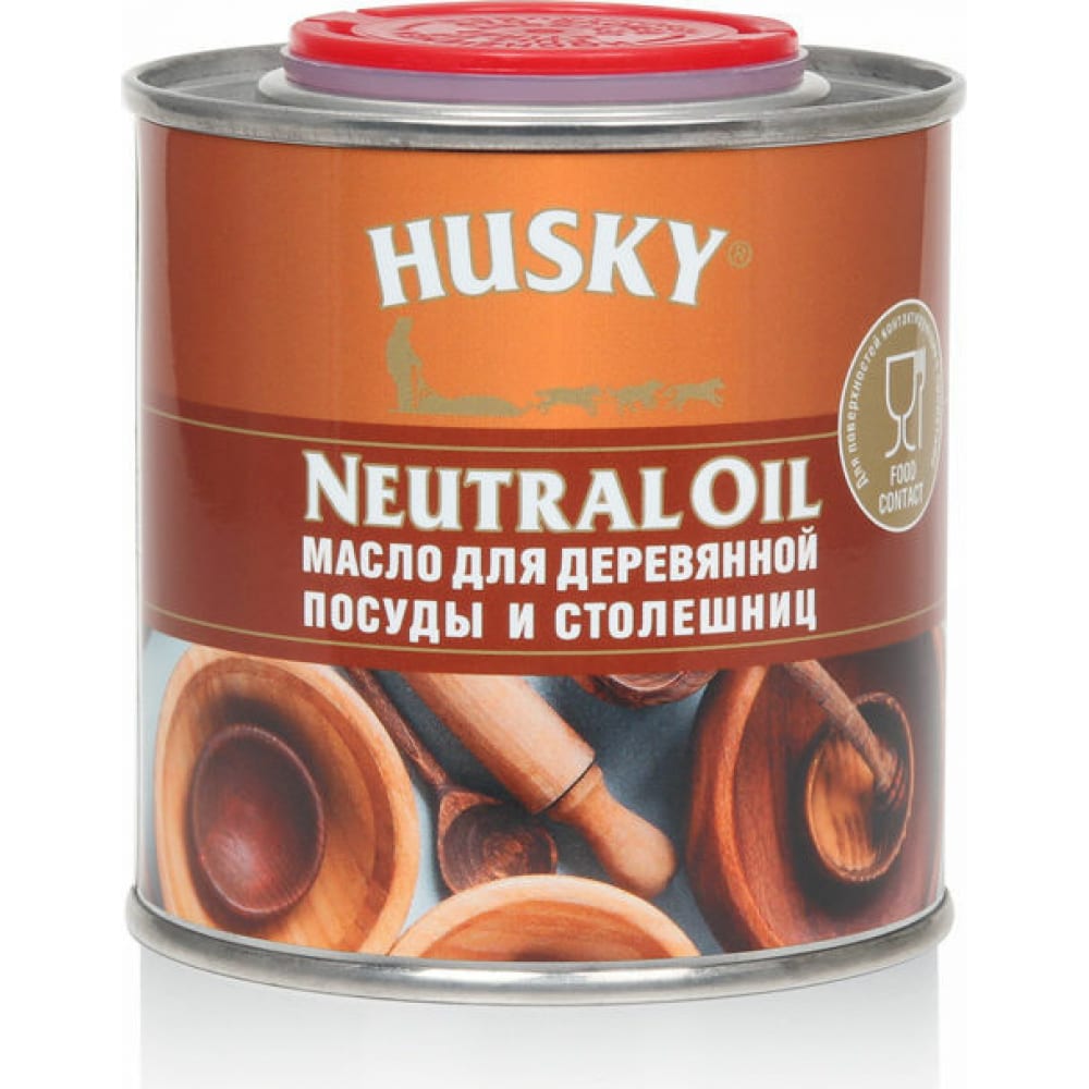 фото Husky siberian масло для деревянной посуды и столешниц 0,25л 31122