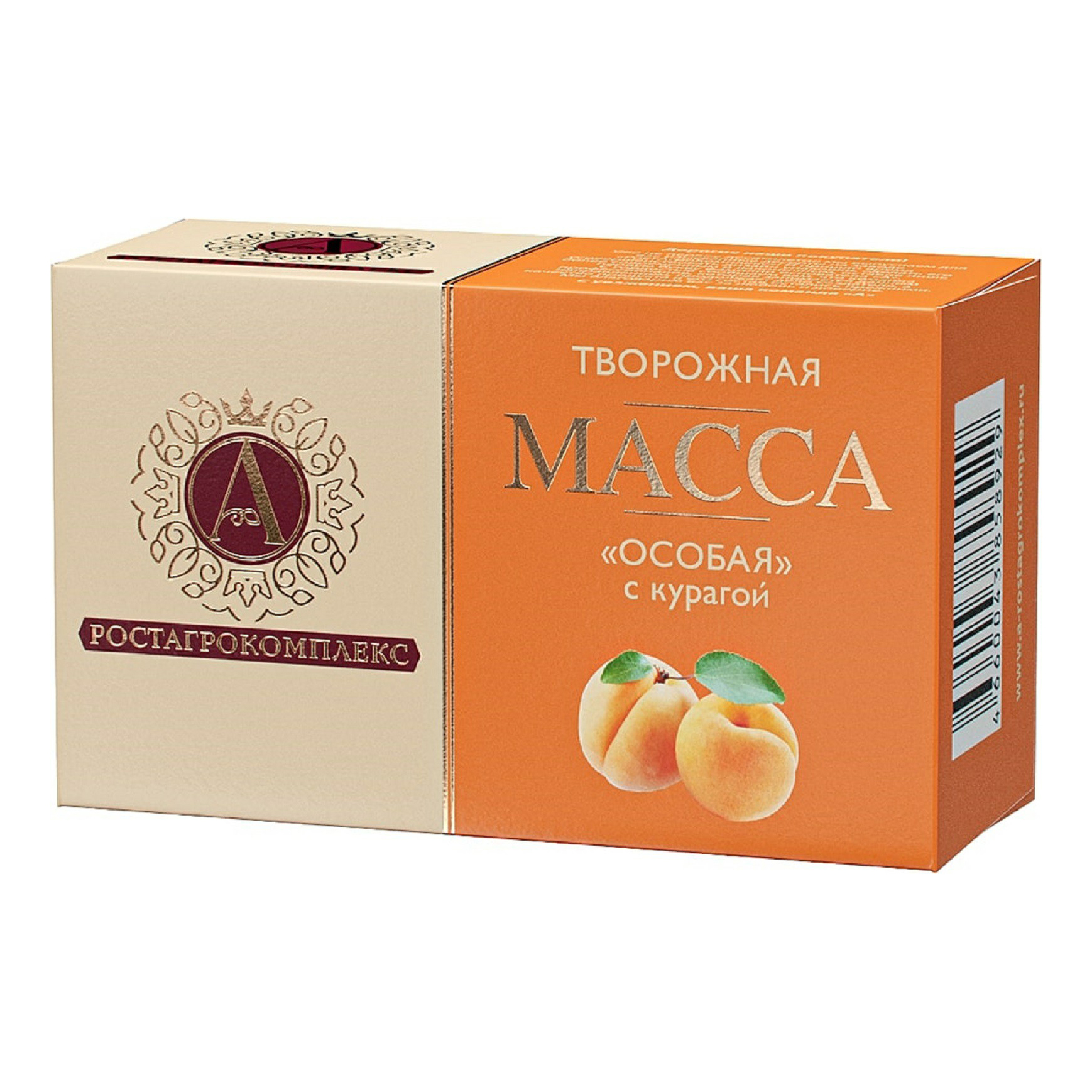 

Творожная масса А.Ростагрокомплекс Особая с курагой 23% БЗМЖ 100 г