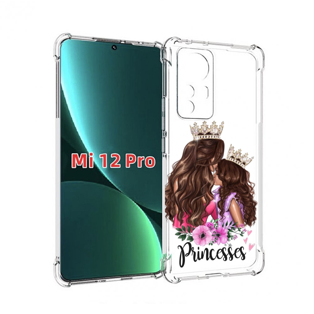 

Чехол MyPads Принцессы женский для Xiaomi 12S Pro, Прозрачный, Tocco