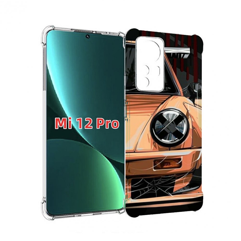 

Чехол MyPads Порш мужской для Xiaomi 12S Pro, Прозрачный, Tocco