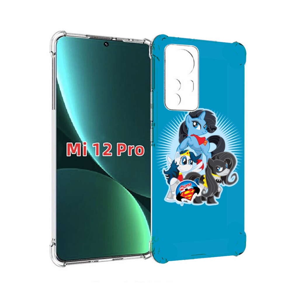 

Чехол MyPads Пони-литл для Xiaomi 12S Pro, Прозрачный, Tocco