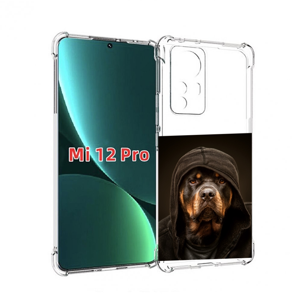 

Чехол MyPads Пес-барбос для Xiaomi 12S Pro, Прозрачный, Tocco