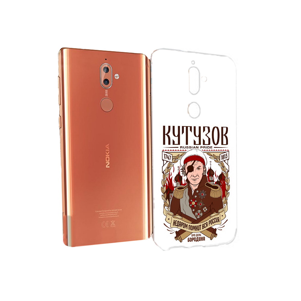 

Чехол MyPads Tocco для Nokia 9 Кутузов (PT126479.94.101), Прозрачный, Tocco