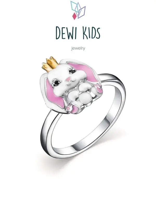 Кольцо из серебра р.13 DEWI KIDS 901012100, фианит