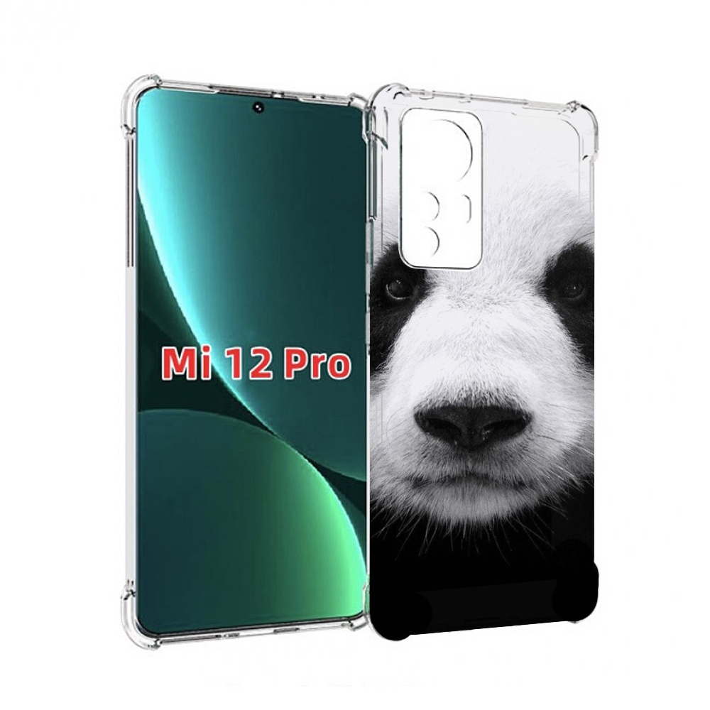 

Чехол MyPads Панда-портрет для Xiaomi 12S Pro, Прозрачный, Tocco