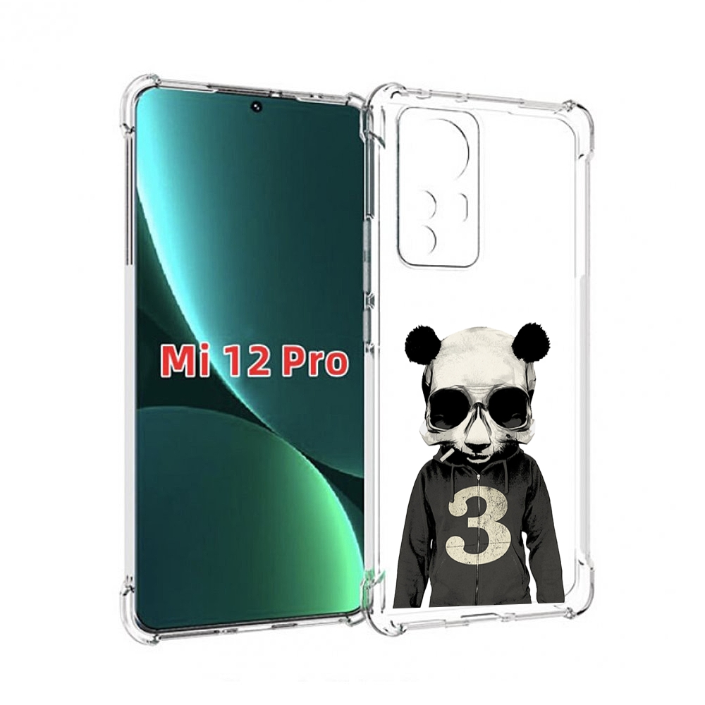 

Чехол MyPads Панда-в-костюме для Xiaomi 12S Pro, Прозрачный, Tocco