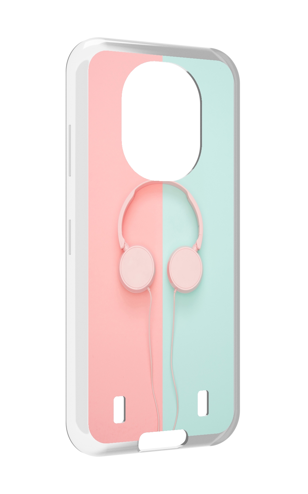 

Чехол MyPads наушники-минимализм для Oukitel WP16, Прозрачный, Tocco