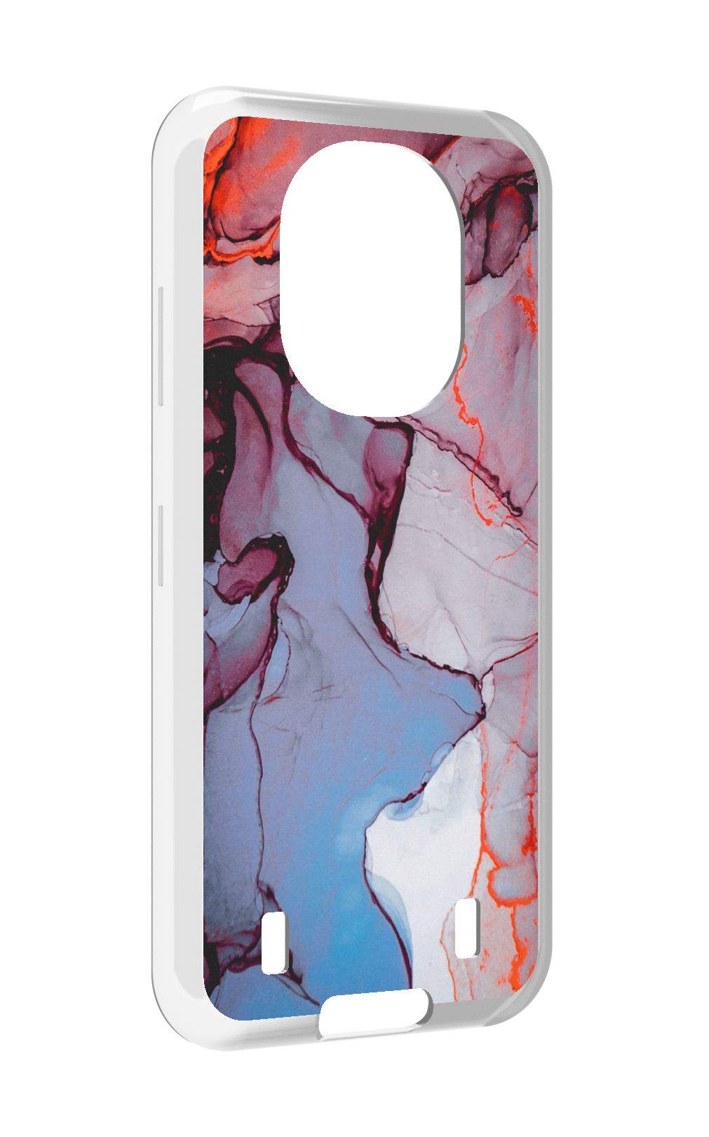 

Чехол MyPads мраморный рисунок для Oukitel WP16, Прозрачный, Tocco