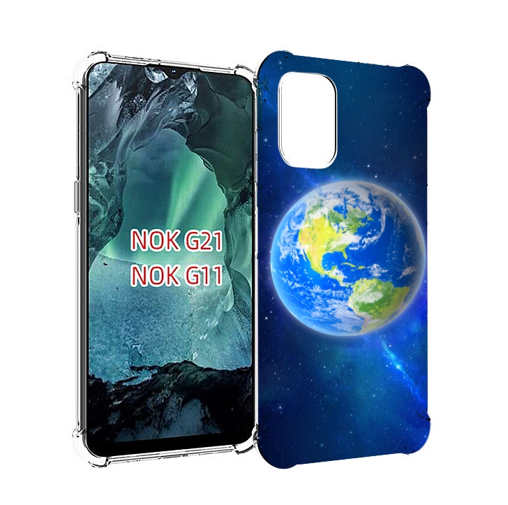 

Чехол Mypads Планета-Земля Для Nokia G11/G21, Прозрачный, Tocco