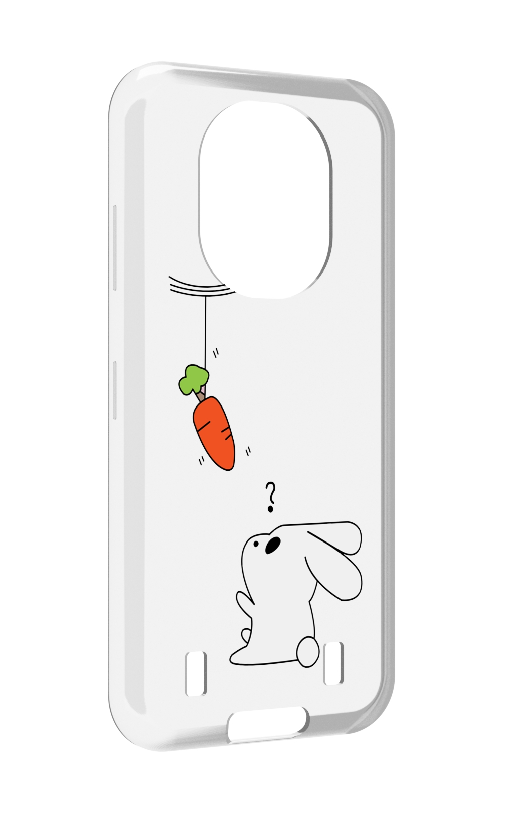 

Чехол MyPads морковка детский для Oukitel WP16, Прозрачный, Tocco