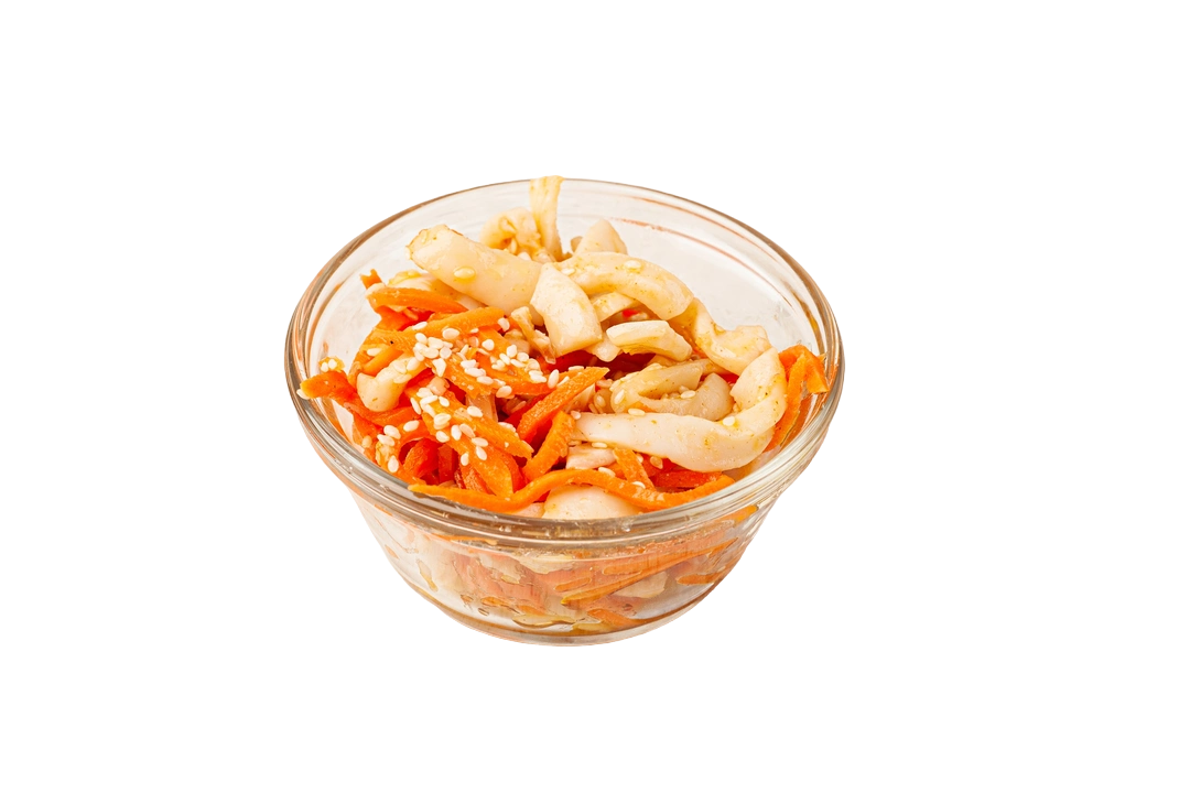 

Закуска ВкусВилл по-корейски с кальмаром 120 г