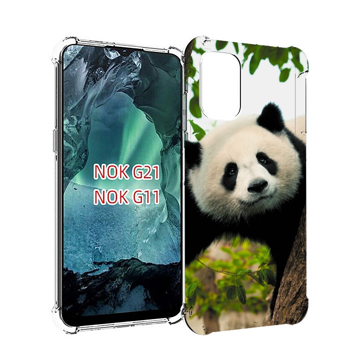 

Чехол Mypads Панда-На-Дереве Для Nokia G11/G21, Прозрачный, Tocco