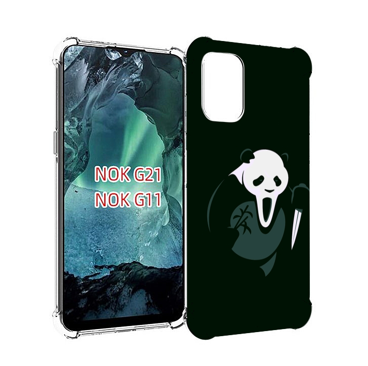 

Чехол Mypads Панда-Крик Для Nokia G11/G21, Прозрачный, Tocco