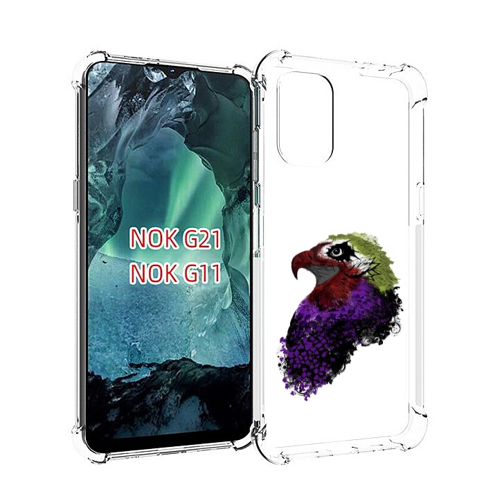 

Чехол Mypads Орел Для Nokia G11/G21, Прозрачный, Tocco