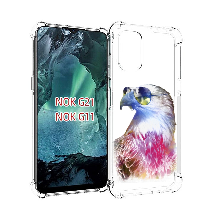 

Чехол Mypads Орел В Очках Для Nokia G11/G21, Прозрачный, Tocco
