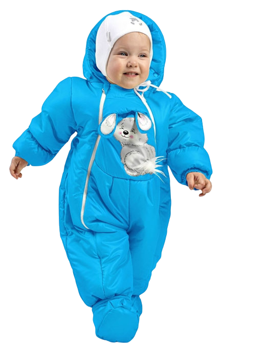 

Комбинезон-конверт Malek-Baby 147шм, Индиго, 74, Голубой, 147шм